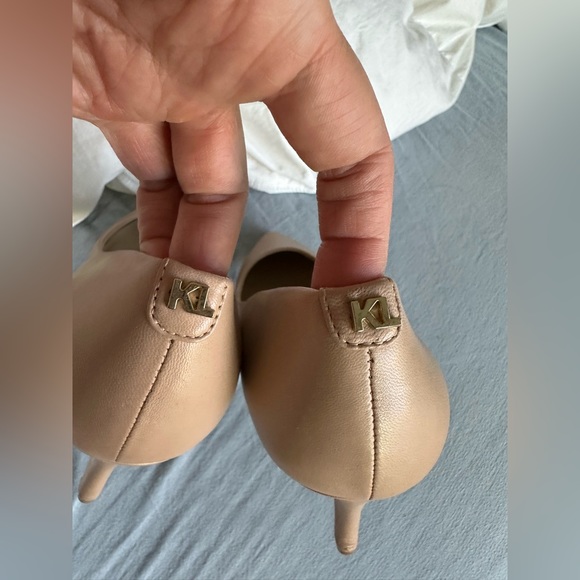 Karl Lagerfeld US9 Nude Pumps - Like New - Picture 3 of 3